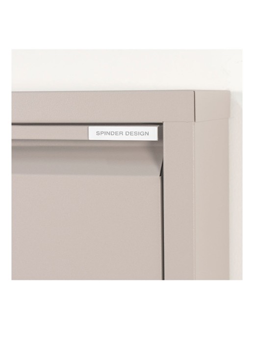 Spinder Billy 1 schoenenkast 75 x 37,5 cm - detail 4 taupe