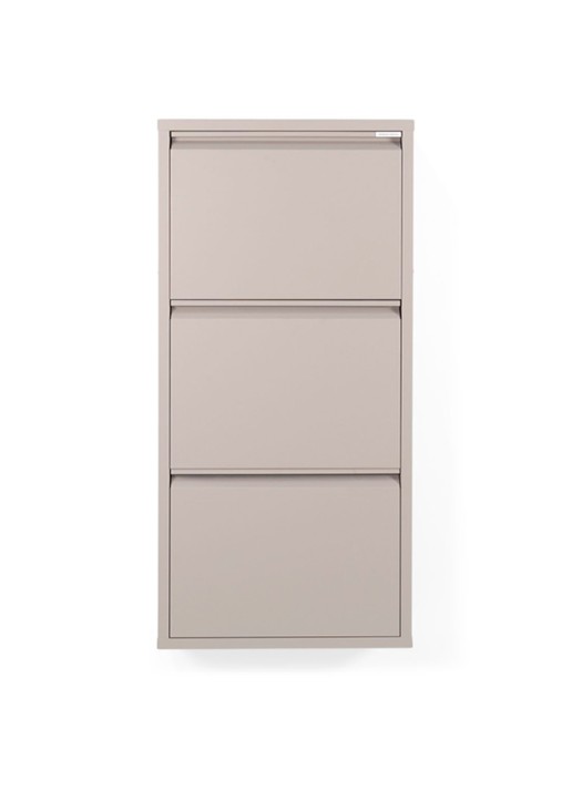 Spinder Billy 3 schoenenkast 50 cm met 3 vakken - detail taupe