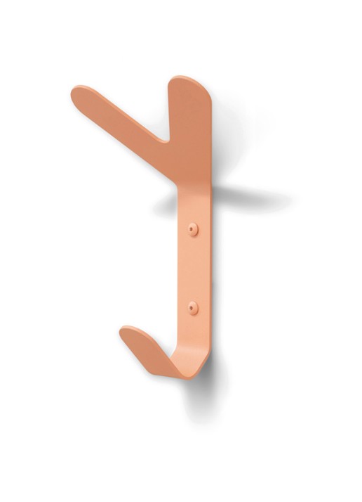 Spinder Frondo Hook wandhaak - detail 5 oranje
