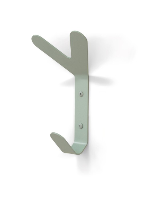 Spinder Frondo Hook wandhaak - detail 4 lindegroen