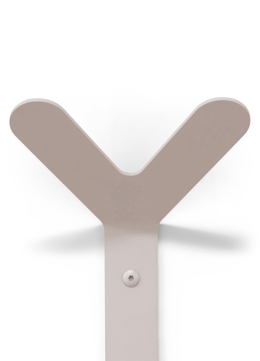 Spinder Frondo Hook wandhaak - achterkant 3 taupe