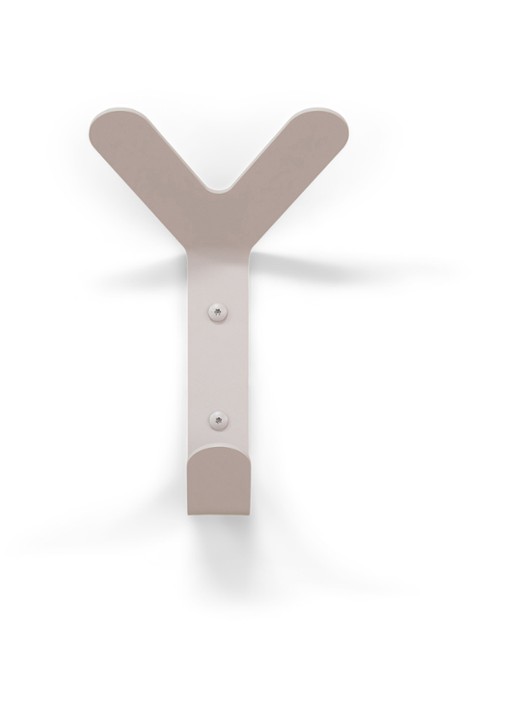 Spinder Frondo Hook wandhaak - voorkant 2 taupe