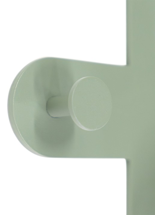Spinder Frondo wandkapstok - detail 3 lindegroen