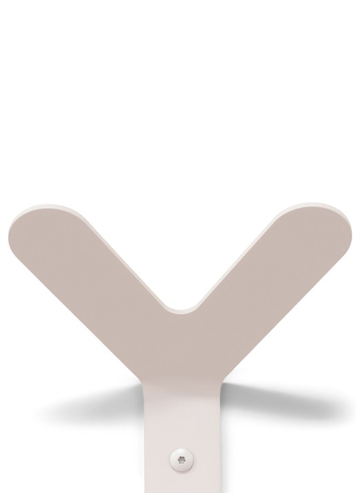 Spinder Frondo wandkapstok - achterkant 6 taupe