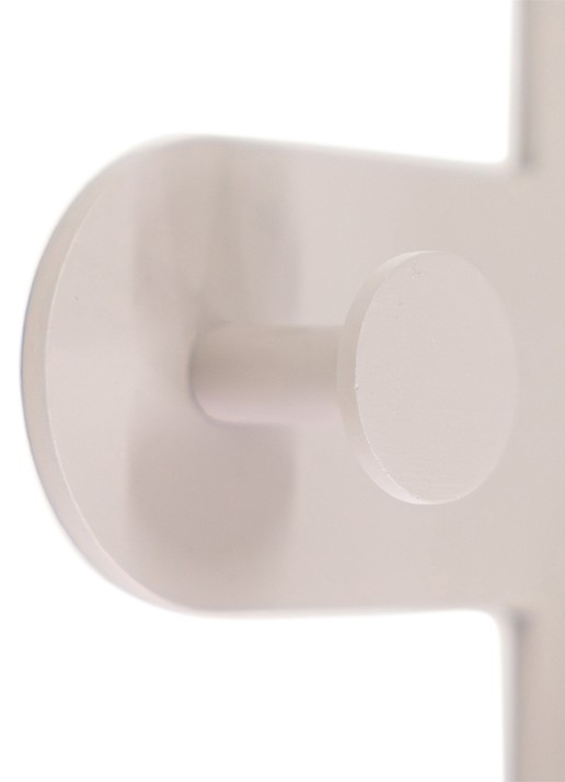 Spinder Frondo wandkapstok - detail 3 taupe