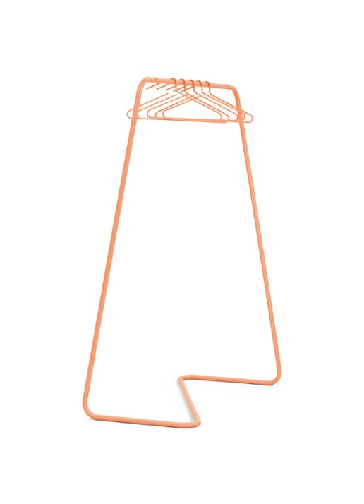 Spinder Hang-On kledinghanger set van 5 - detail 4 oranje