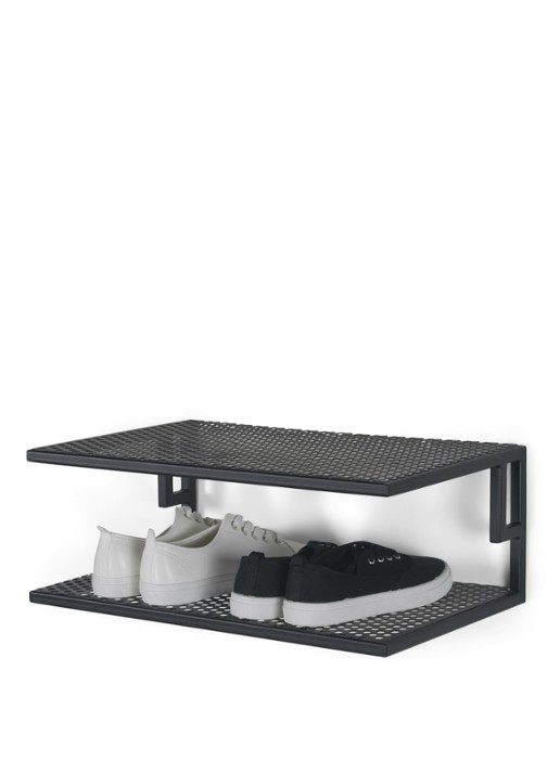 Spinder Mesh schoenenrek 51 cm - detail zwart
