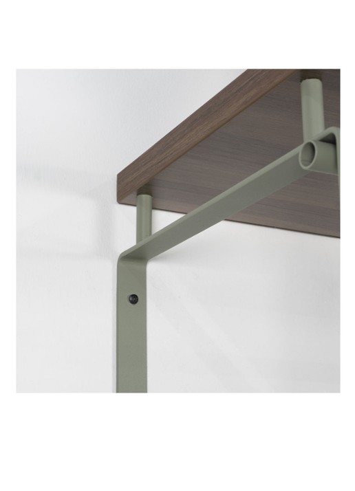 Spinder REX 3 kapstok met hoedenplank - detail 6 lindegroen