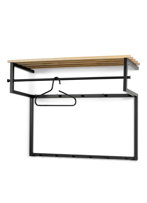 Spinder Rizoli XL kapstok 100 cm - voorkant 2 zwart