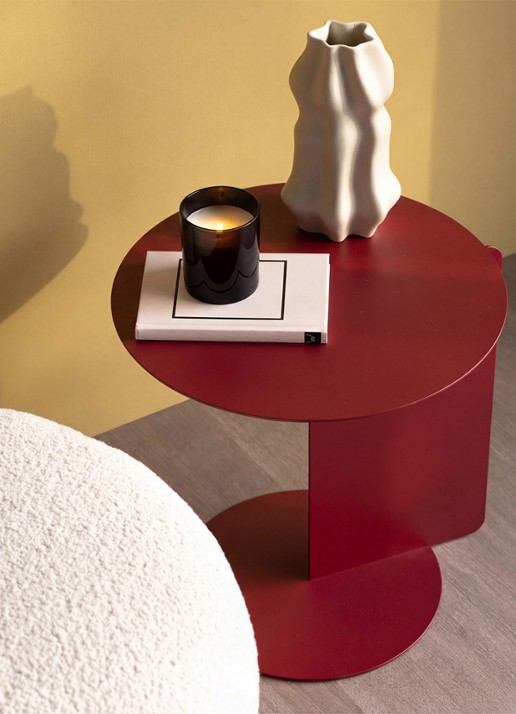 Spinder Salsa bijzettafel 40 x 40 cm - achterkant 3 bruin