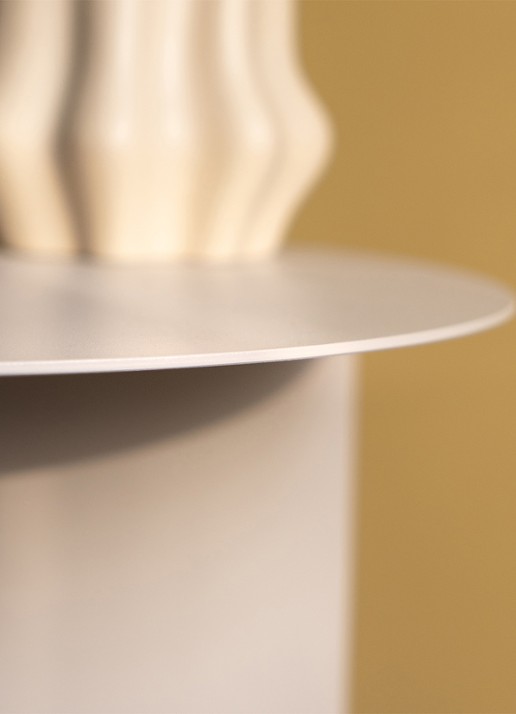Spinder Salsa bijzettafel 40 x 40 cm - detail 4 taupe