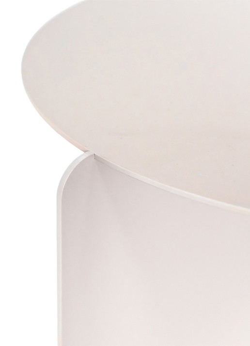 Spinder Salsa bijzettafel 40 x 40 cm - voorkant 8 taupe