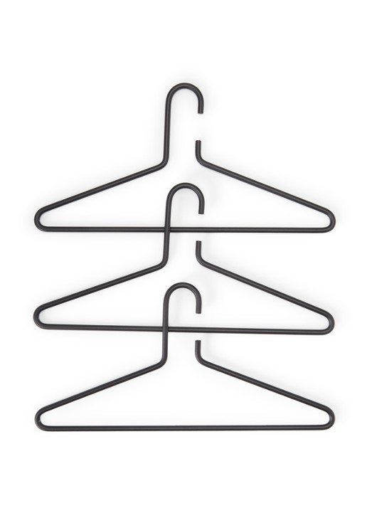 Spinder Senza 6 kledinghanger set van 3
