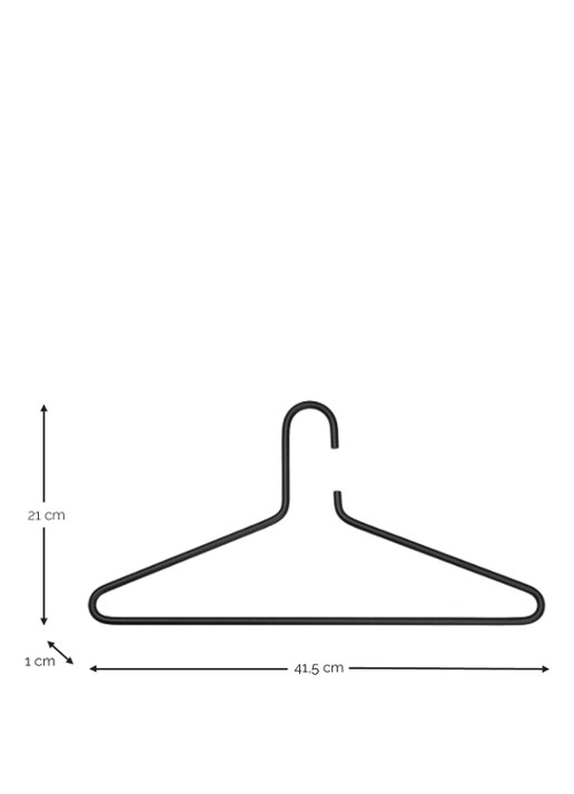 Spinder Senza 6 kledinghangers set van 3 - detail 3 taupe