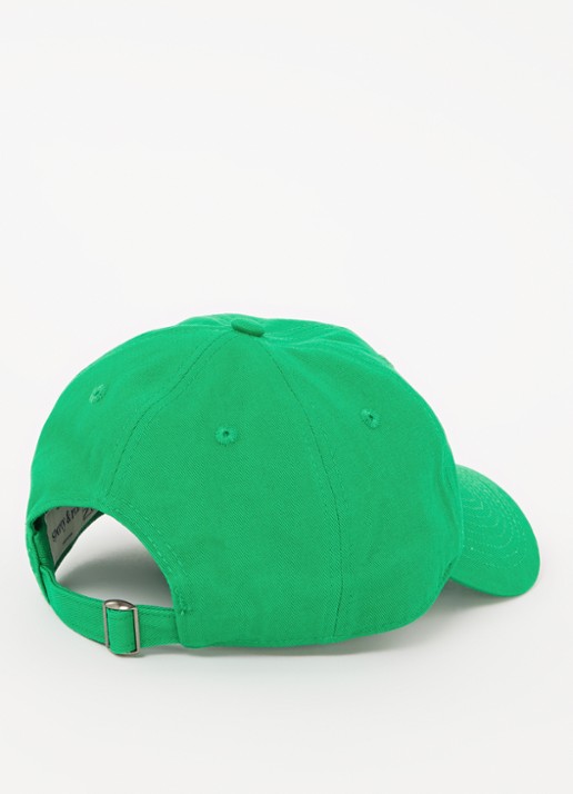 Sporty & Rich 1800 Health pet met borduring - detail 2 groen