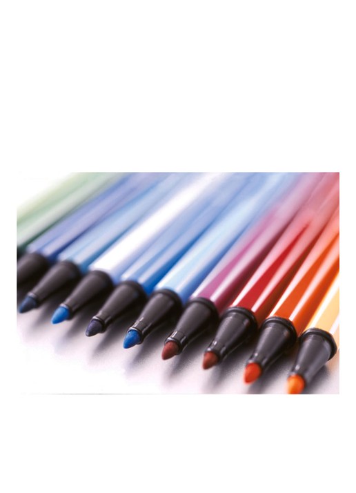 Stabilo Pen Arty viltstiften set van 66  - detail multicolor