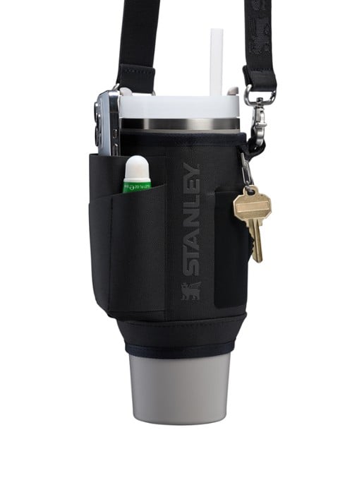 Stanley All-Day Quencher Carry-All crossbodytas voor 0,89 liter thermosfles - achterkant 6 zwart