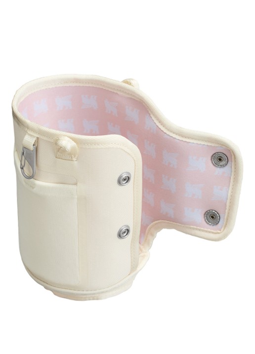 Stanley De All-Day Quencher® Carry-All crossbodytas voor 1,18 liter thermofles - achterkant cream / beige