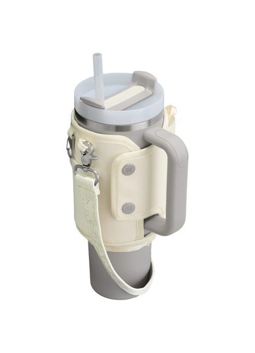 Stanley De All-Day Quencher® Carry-All crossbodytas voor 1,18 liter thermofles - detail 3 cream / beige