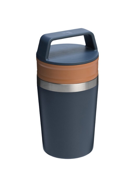 Stanley De Café-To-Go Travel thermosbeker 0,23 liter - achterkant twilight / donkerblauw