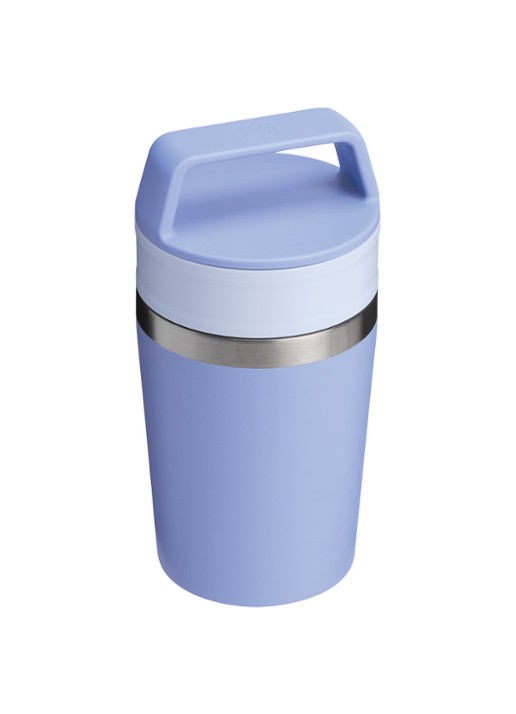 Stanley De Café-To-Go Travel thermosbeker 0,23 liter - achterkant 3 hydrangea / lila