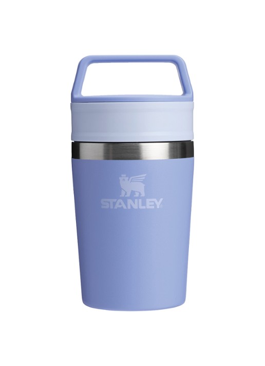 Stanley De Café-To-Go Travel thermosbeker 0,23 liter - voorkant hydrangea / lila