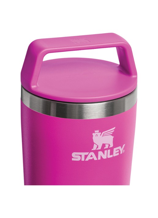 Stanley De Café-To-Go Travel thermosbeker 0,23 liter - achterkant fuchsia