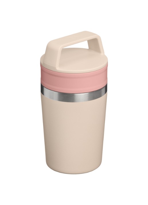 Stanley De Café-To-Go Travel thermosbeker 0,23 liter - achterkant beige