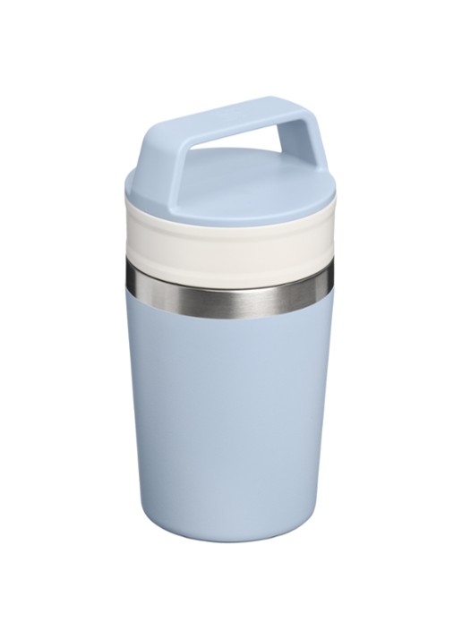 Stanley De Café-To-Go Travel thermosbeker 0,23 liter - achterkant blauw