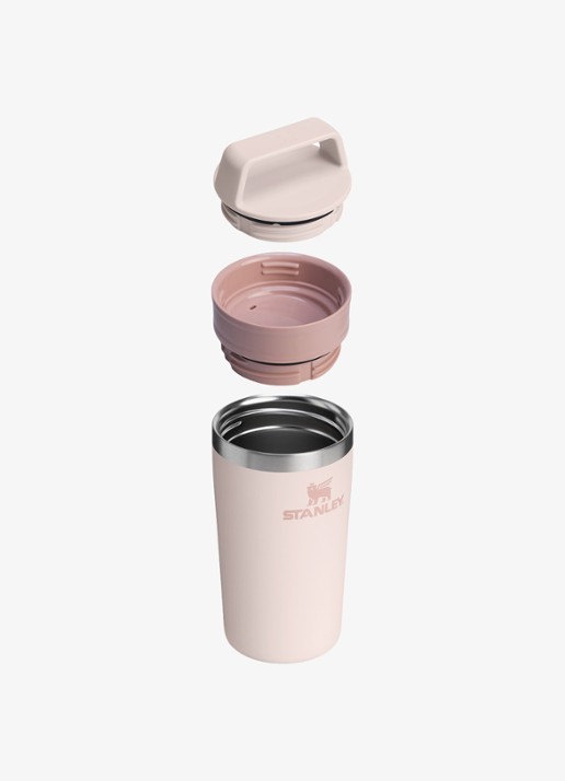 Stanley De Café-To-Go Travel thermosbeker 0,35 liter - voorkant 3 rose quartz / lichtroze