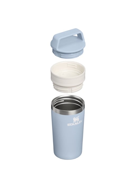 Stanley De Café-To-Go Travel thermosbeker 0,35 liter - achterkant 2 blauw