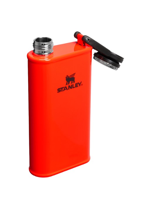 Stanley De Classic Easy Fill Wide Mouth Flask waterfles 0,23 liter - detail 2 oranje
