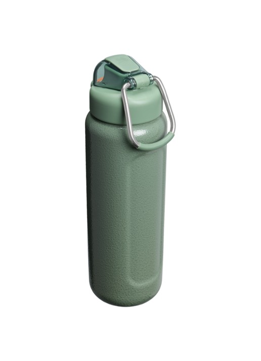 Stanley De Classic Wellspring waterfles 0,71 liter - achterkant 3 groen