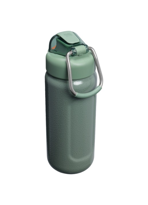 Stanley De Classic Wellspring waterfles 47 cl - achterkant 2 groen