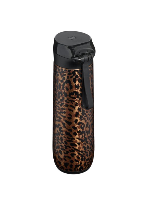 Stanley De Flowstate™ Spring waterfles 0,59 liter - achterkant 5 bruin
