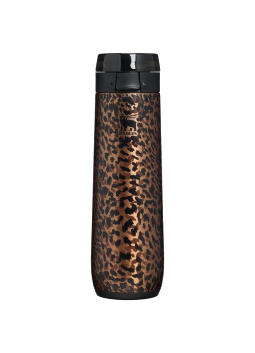 Stanley De Flowstate™ Spring waterfles 0,59 liter - voorkant 4 bruin