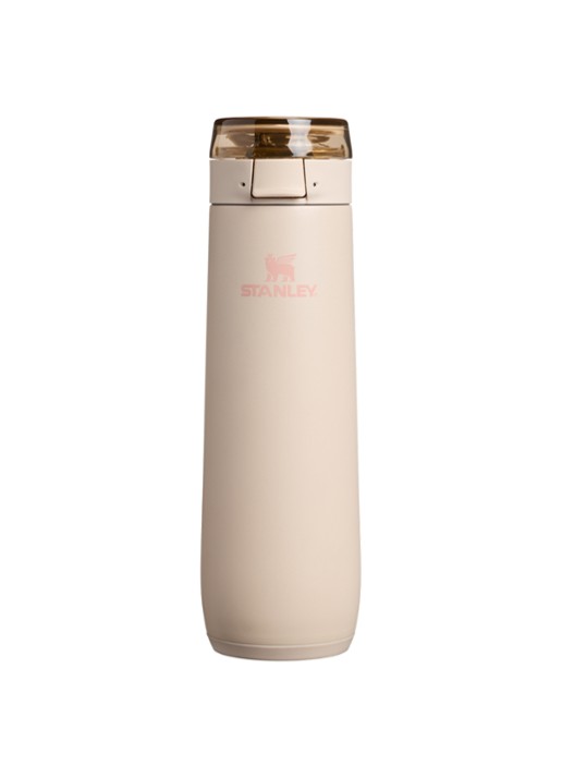 Stanley De Flowstate™ Spring waterfles 0,59 liter - voorkant 3 vanillegeel