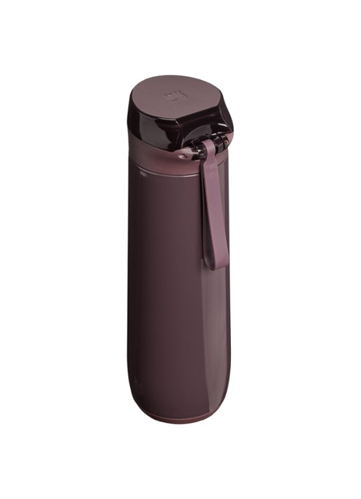 Stanley De Flowstate™ Spring waterfles 0,59 liter - achterkant 2 aubergine