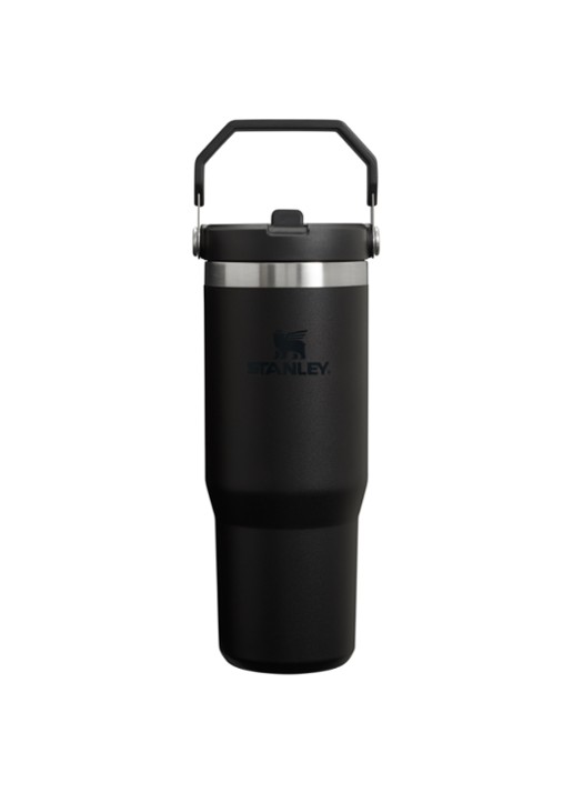 Stanley De IceFlow™ Flip Straw 2.0 waterfles 0,89 liter - voorkant 4 zwart