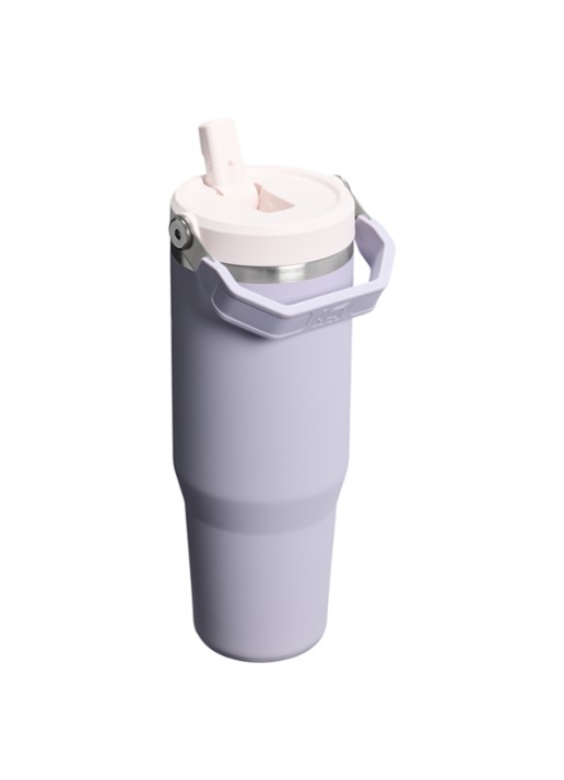 Stanley De IceFlow™ Flip Straw 2.0 waterfles 0,89 liter - achterkant 3 paars