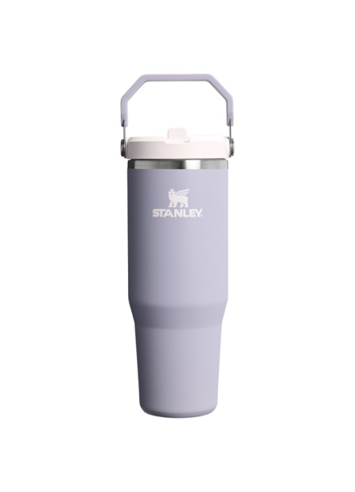 Stanley De IceFlow™ Flip Straw 2.0 waterfles 0,89 liter - voorkant paars