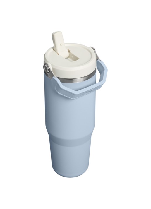 Stanley De IceFlow™ Flip Straw 2.0 waterfles 0,89 liter - achterkant 2 blauw