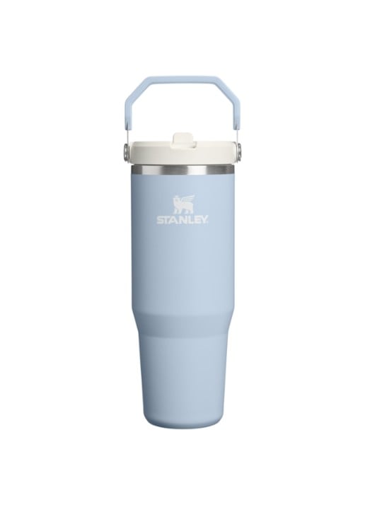 Stanley De IceFlow™ Flip Straw 2.0 waterfles 0,89 liter - voorkant 3 blauw