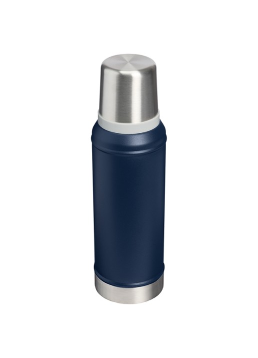 Stanley De Legendary Classic thermosfles 0,94 liter - achterkant 2 donkerblauw