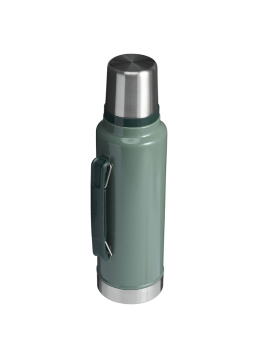 Stanley De Legendary Classic thermosfles 1,4 liter - achterkant 2 groen