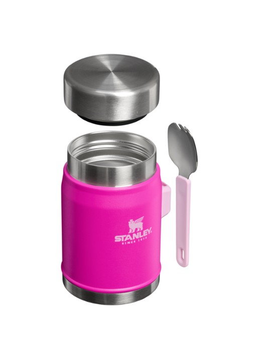 Stanley De Legendary Food Jar + Spork lunchbox 40 cl - detail 2 fuchsia
