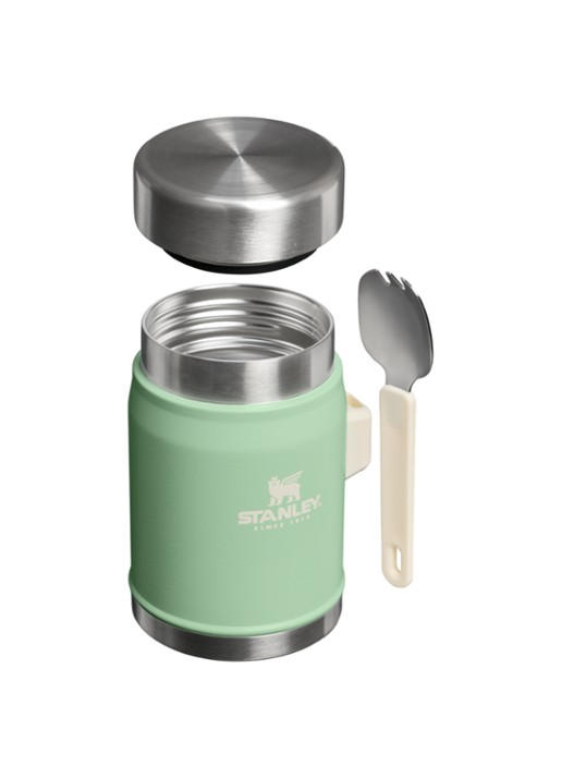 Stanley De Legendary Food Jar + Spork lunchbox 40 cl - detail lichtgroen