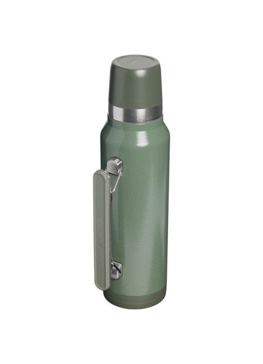 Stanley De New Legend thermosfles 1,4 liter - achterkant 3 groen