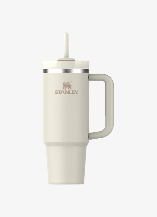 Stanley De Quencher® H2.O FlowState™ thermosfles 0,89 liter - voorkant 5 cream 2.0 / gebroken wit