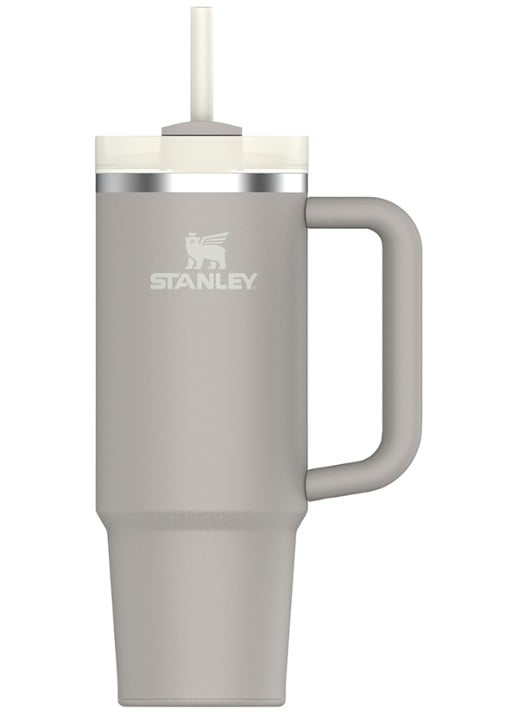 Stanley De Quencher® H2.O FlowState™ thermosfles 0,89 liter - voorkant 2 ash / grijs